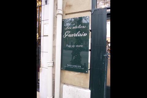 Guerlain pop-up shop